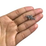 Pingente Peixe 24mm Níquel - 1 Und - Imagem 2