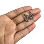 Pingente Cavalo Marinho 20mm Níquel - 1 Und - Imagem 2