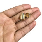 Ponteira Trabalhada 8x12mm Dourado - 1 Und - Imagem 2