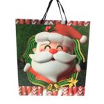 Sacola Papel Natalino 28x26cm - 1 Und