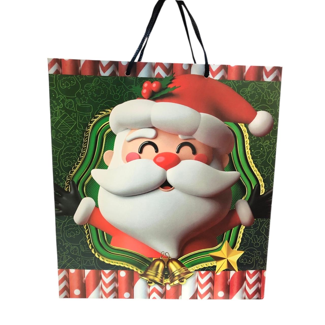 WhatsApp Image 2025-11-07 at 10.19.57 (16) Sacola Papel Natalino 28x26cm - 1 Und - Imagem 1