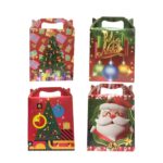 Sacola Papel Natalino 12x36cm - 1 Und