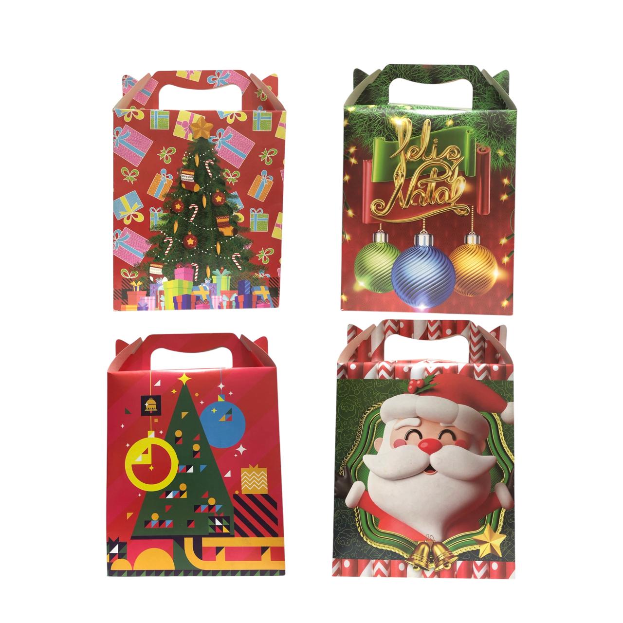 WhatsApp Image 2025-11-07 at 12.32.15 Sacola Papel Natalino 12x36cm - 1 Und - Imagem 1