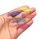 Pingente Peixe 35mm Transparente Acrílico - 1 Und - Imagem 3