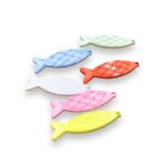 Pingente Peixe 35mm Leitoso Acrílico – 1 Und