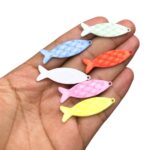 Pingente Peixe 35mm Leitoso Acrílico – 1 Und - Imagem 4