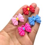 Aplique Pingente Laço 21mm Emborrachado - 1 Und - Imagem 2