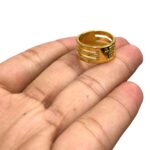 Anel P/Abrir Argola 17mm Dourado - 1 Und - Imagem 3