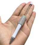 Caneta Esferográficas Miçanga C/Strass 14,5cm – 1 Und - Imagem 4