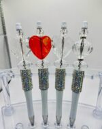 Caneta Esferográficas Miçanga C/Strass 14,5cm – 1 Und - Imagem 5