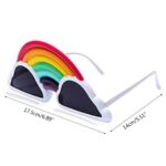 Óculos Arco-íris 18cm Acrílico - 1 Und - Imagem 3