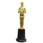 Troféu Oscar 6x22cm Acrílico - 1 Und