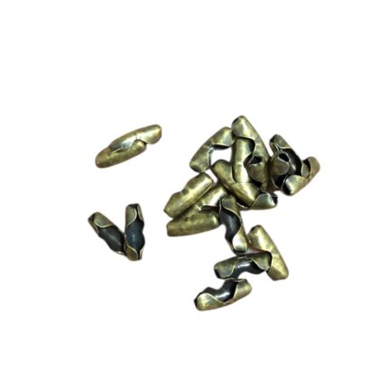 Fecho Canoa 2.4 Latão Ouro Velho - C/ 20 Unds