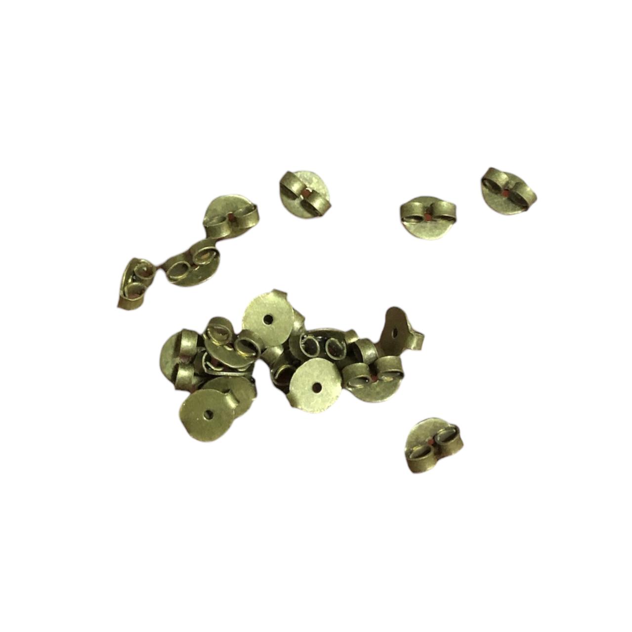 WhatsApp Image 2025-11-11 at 08.54.28 (2) Tarracha Borboleta 6mm Latão Ouro Velho - C/ 10 Pares - Imagem 1