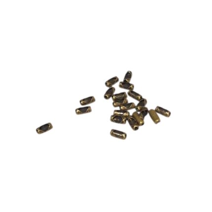 Fecho Canoa 1.5 Latão Ouro Velho - C/ 20 Unds