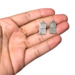 Pingente Dominó 29mm Níquel - 1 Und - Imagem 2