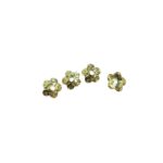 Tulipa Flor 10mm Dourado - C/ 10 Unds