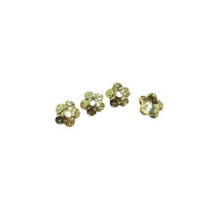 Tulipa Flor 10mm Dourado - C/ 10 Unds