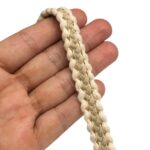 Galão Trançado 14mm C/ Dourado - Metro - Imagem 2