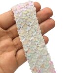 Galão Lentejoula 32mm Branco Furta-Cor - Metro - Imagem 2