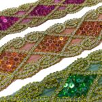 Galão Lantejoula 5.5cm Poliéster - Metro - Imagem 3