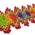 Galão Multicor Poliéster 5cm - Metro