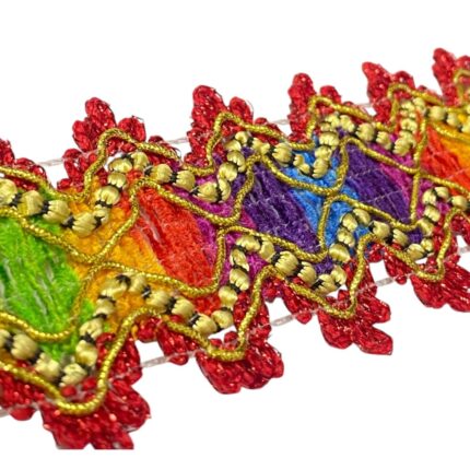 Galão Multicor Poliéster 5cm - Metro