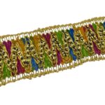 Galão Multicor Poliéster 4cm - Metro - Imagem 4