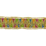 Galão Multicor Poliéster 4cm - Metro