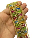 Galão Multicor Poliéster 4cm - Metro - Imagem 2