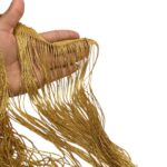 Galão Franja De Seda 30cm C/ Fio Metalizado - Metro - Imagem 2