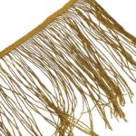 Galão Franja De Seda 20cm C/ Fio Metalizado – Metro - Imagem 4