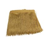 Galão Franja De Seda 20cm C/ Fio Metalizado – Metro - Imagem 6