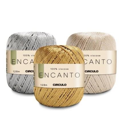 Fio Encanto 100% Viscose - C/ 128 Metros