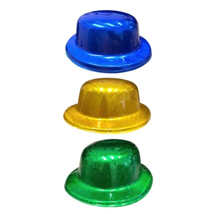 Chapéu Coquinho Holográfico Plástico - 1 Und