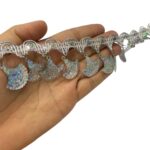 Galão Lantejoula C/ Pingente Holográfico - Metro - Imagem 2