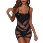 Vestido C/Brilho Carnaval - 1 Und