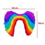 Asa De Anjo Arco-Íris Carnaval - 1 Und - Imagem 2