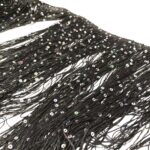 Galão Franja Seda C/ Paetê 30cm Color - Metro - Imagem 4