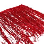 Galão Franja Seda C/ Paetê 30cm Color - Metro - Imagem 2