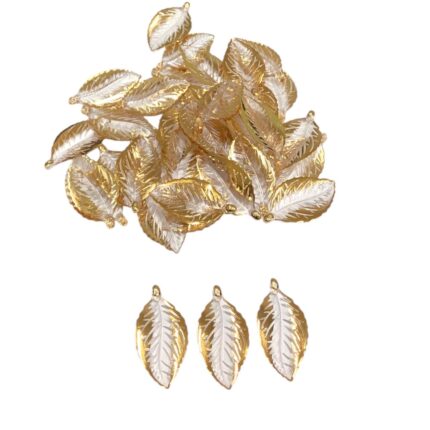 Pingente Abs 35mm C/ Borda Dourado - 20 Gramas