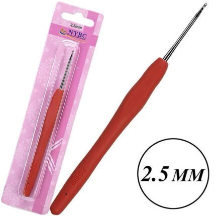 Agulha De Crochê 2.5 mm – 1 Und