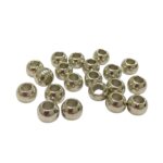 Conta Bola Abs 8mm Níquel – 20 Gramas