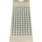 Cartela Termocolante Pérola 8mm – 1 Und