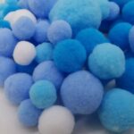 Pompom Sortido 1cm-3cm - C/130 Unds - Imagem 3