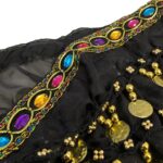 Lenço Cigano Tecido C/ Medalhas - 1 Und - Imagem 2