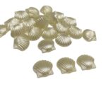 Conta Concha Do Mar 14mm Acrílico - 20 Gramas