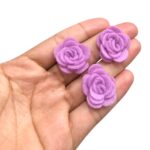 Aplique Flor Feltro 2,5cm Color - 1 Und - Imagem 3
