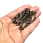 Argola de Acabamento 2mm Latão Ouro Velho- 20 Gramas - Imagem 2