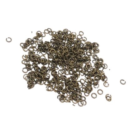 Argola de Acabamento 2mm Latão Ouro Velho- 20 Gramas